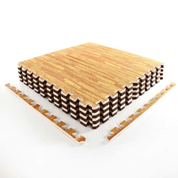 EVA Foam Wood Pattern Carpet Professional China EVA Foam Interlocking