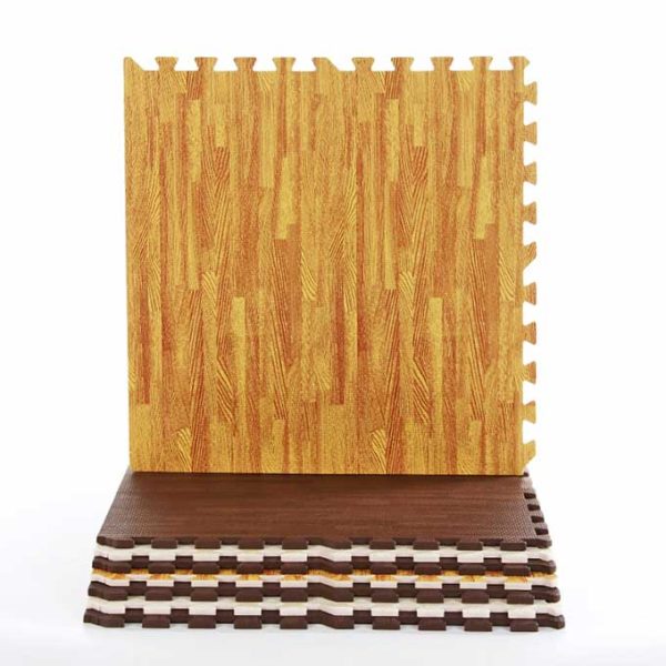 Wooden pattern High Density EVA Foam Puzzle Mat Professional China